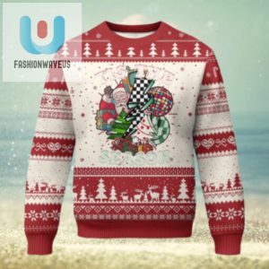 Groovy Christmas Ugly Christmas Sweater Tis The Season Retro Santa Vibe fashionwaveus 1 1