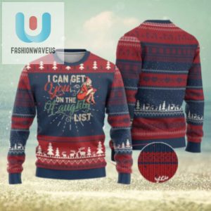 I Can Get You On The Naughty List Santa Lady Vintage Xmas Ugly Christmas Sweater fashionwaveus 1 1