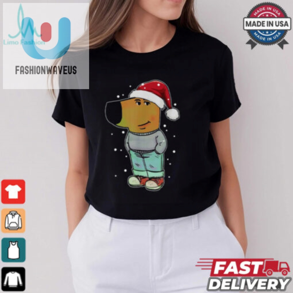 My New Character Is A Chill Guy Funny Christmas Dog Meme T Shirt 