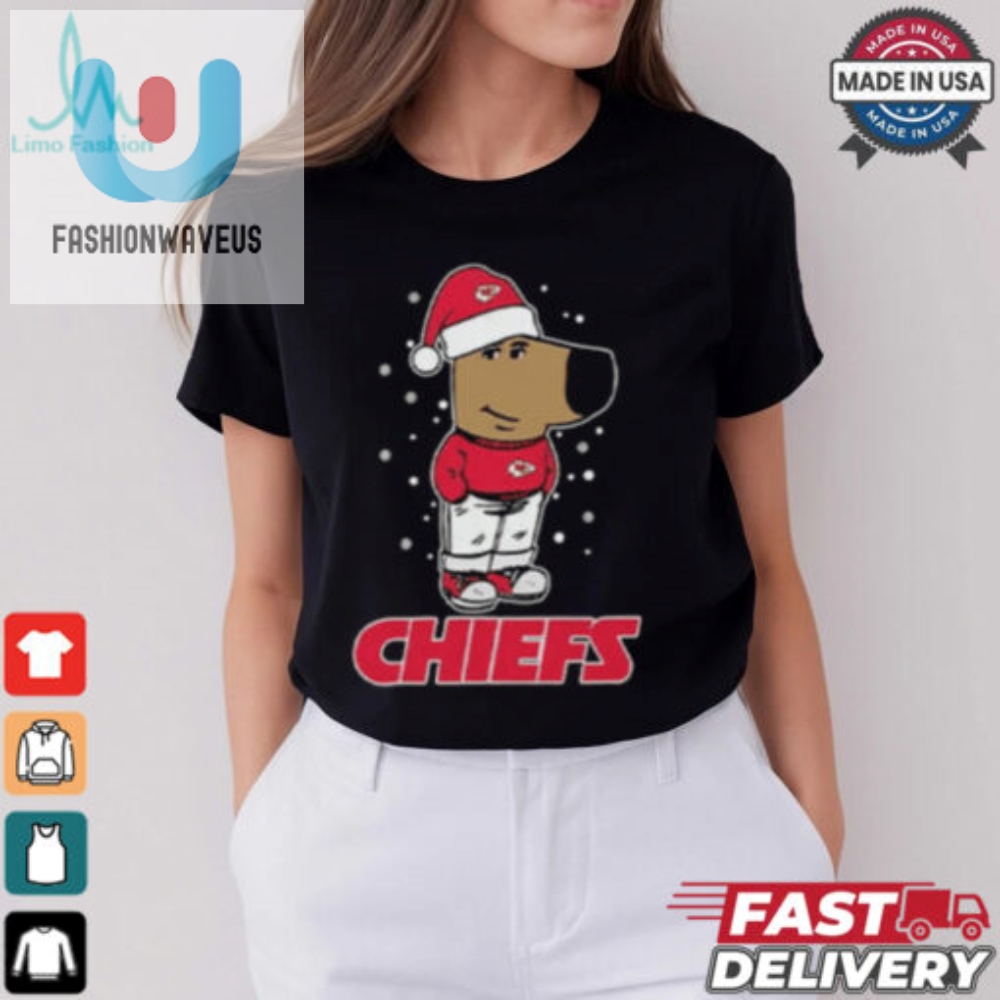 Just A Chill Guy Chill With Chiefs Christmas Shirt 