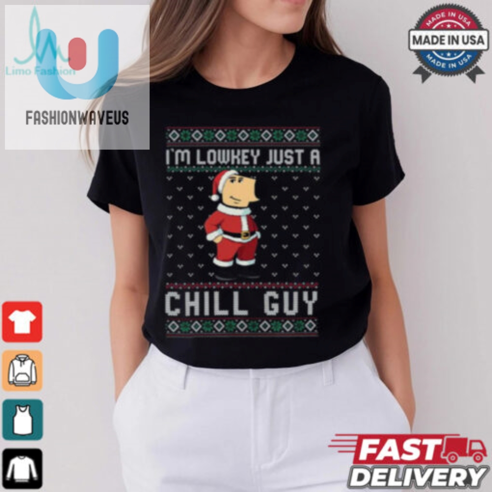 Im Lowkey Just A Chill Guy Christmas Sweatshirt 