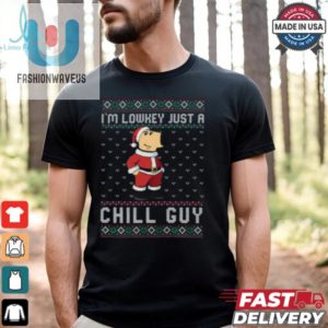 Im Lowkey Just A Chill Guy Christmas Sweatshirt fashionwaveus 1 3