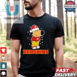 Chill Guy Wear Washington Redskins Christmas Shirt fashionwaveus 1 3