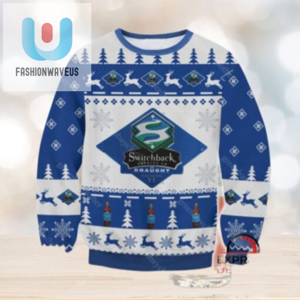 Switchback Ale Ugly Christmas Sweater 