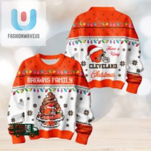 Cleveland Browns Family Ugly Christmas Sweater fashionwaveus 1 1