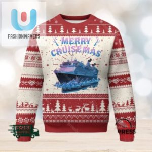 Merry Cruisemas Xmas Family Trip Reunion Ugly Sweater fashionwaveus 1 1