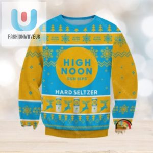 High Noon Sun Sips Hard Seltzer Ugly Christmas Sweater fashionwaveus 1 1