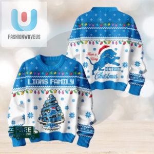 Detroit Lions Family Ugly Christmas Sweater fashionwaveus 1 1