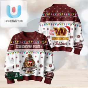 Washington Commanders Family Ugly Christmas Sweater fashionwaveus 1 1