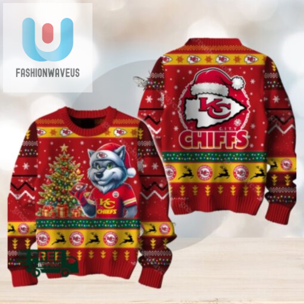 Kansas City Chiefs Christmas Ugly Sweater 