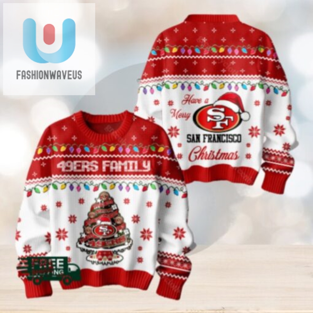 San Francisco 49Ers Family Ugly Christmas Sweater 