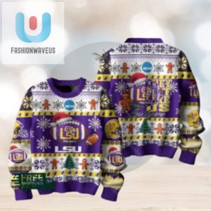 Ncaa Lsu Tigers Football Ugly Christmas Sweater fashionwaveus 1 1