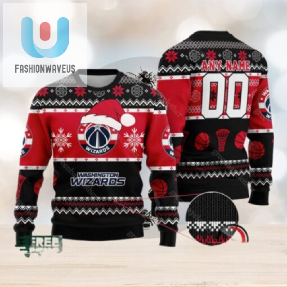 Nba Washington Wizards Personalized Christmas Ugly Sweater 