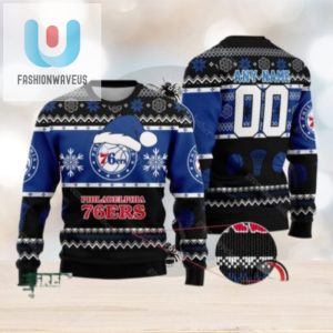 Nba Philadelphia 76Ers Personalized Christmas Ugly Sweater fashionwaveus 1 1