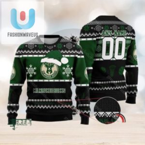 Nba Milwaukee Bucks Personalized Christmas Ugly Sweater fashionwaveus 1 1