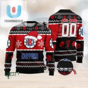 Nba Los Angeles Clippers Personalized Christmas Ugly Sweater fashionwaveus 1 1