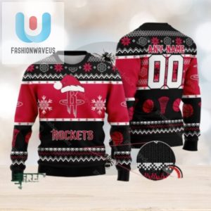 Nba Houston Rockets Personalized Christmas Ugly Sweater fashionwaveus 1 1