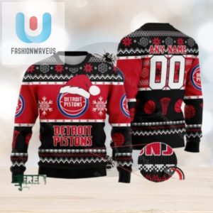 Nba Detroit Pistons Personalized Christmas Ugly Sweater fashionwaveus 1 1