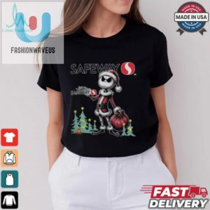 Santa Jack Skellington Safeway Logo Merry Christmas 2024 Shirt fashionwaveus 1 2