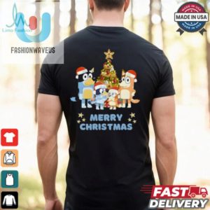 Merry Christmas Bluey Dad Mom And Bingo Shirt fashionwaveus 1 1