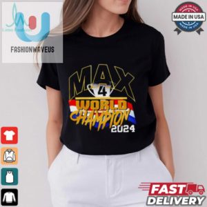 Red Bull Racing Max 4 Cup World Champions 2024 Shirt fashionwaveus 1 2