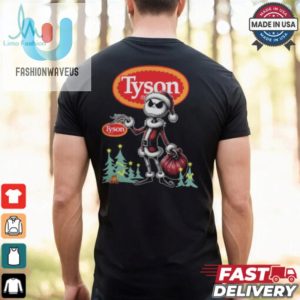 Santa Jack Skellington Tyson Logo Merry Christmas 2024 Shirt fashionwaveus 1 1