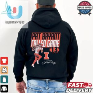 Pat Bryant Called Game Drop Illinois Fighting Illini Football Graphic Signature T Shirt fashionwaveus 1 3