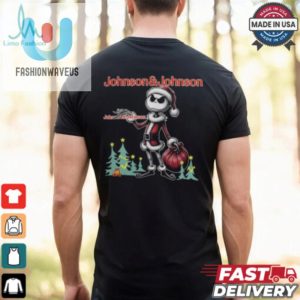 Santa Jack Skellington Johnson Johnson Logo Merry Christmas 2024 Shirt fashionwaveus 1 1