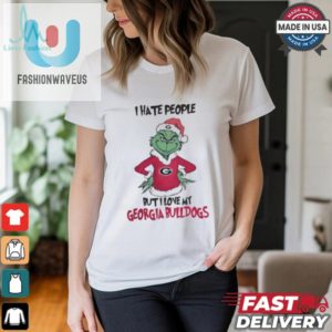 I Hate People But I Love My Georgia Bulldogs Grinch Christmas Shirt fashionwaveus 1 1