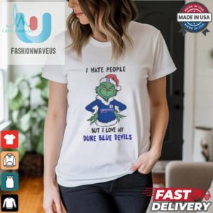 I Hate People But I Love My Duke Blue Devils Grinch Merry Christmas Shirt fashionwaveus 1 1