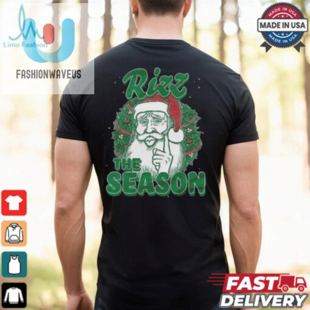 Christmas Santa Rizz The Season Shirt 