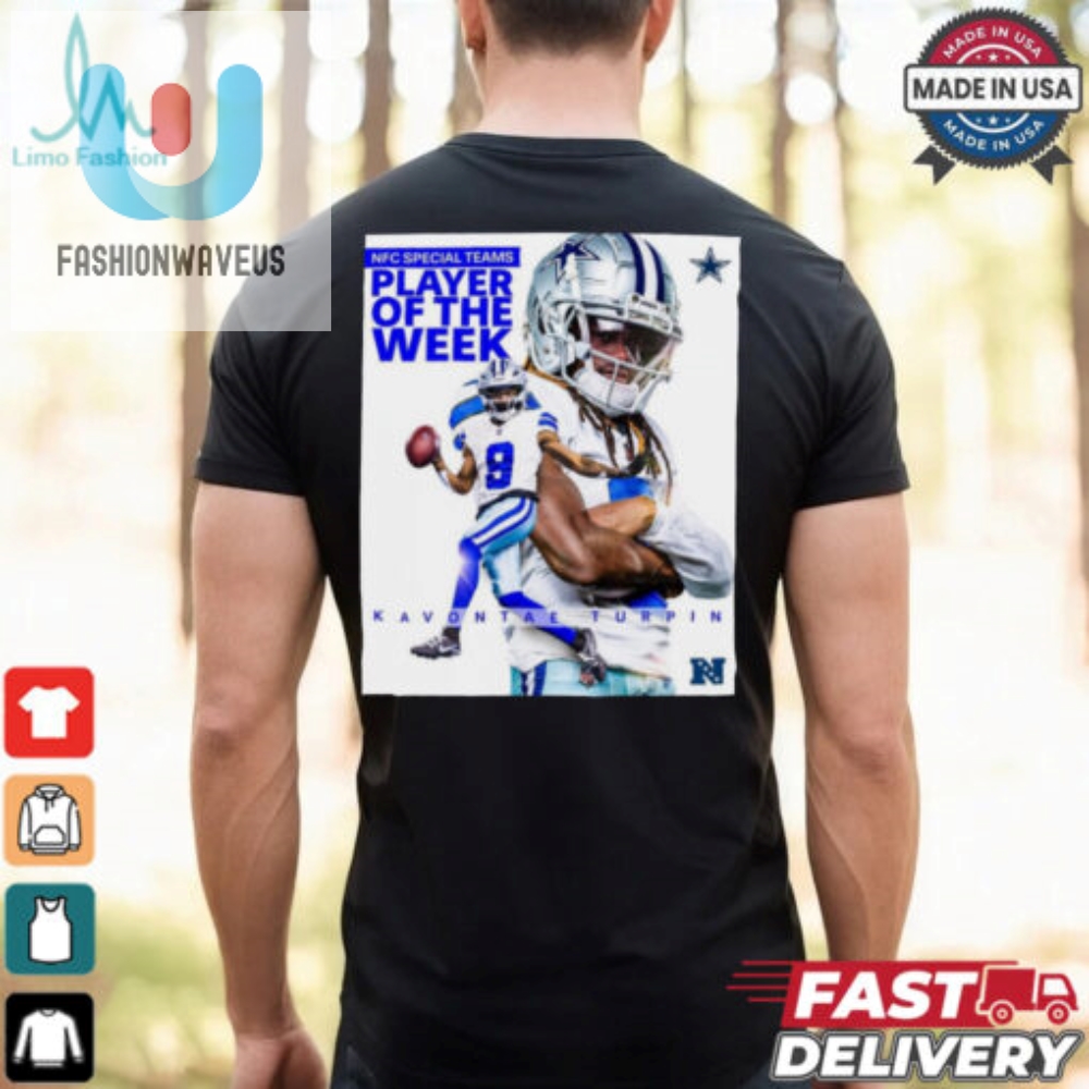 Kavontae Turpin Dallas Cowboys Nfc Special Teams Player Of The Week Poster T Shirt 