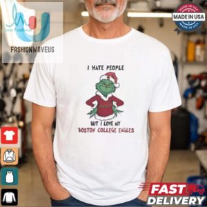 I Hate People But I Love My Boston College Eagles Grinch Merry Christmas Shirt fashionwaveus 1 2