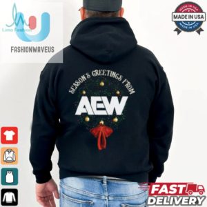 Seasons Greetings From Aew 2024 Shirt fashionwaveus 1 1