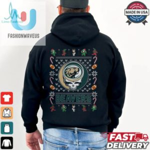 Bemidji State Beavers X Grateful Dead Christmas Ugly Sweater Black Merch Shirt fashionwaveus 1 2