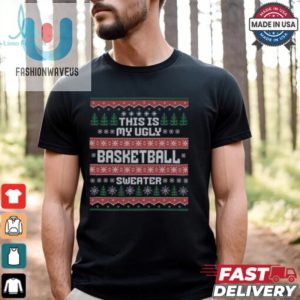 Basketball Ugly Christmas Sweater Shirts fashionwaveus 1 1