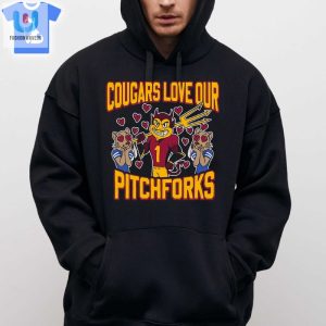 Cougars Love Our Pitchforks Shirt Sweatshirt Hoodie fashionwaveus 1 2