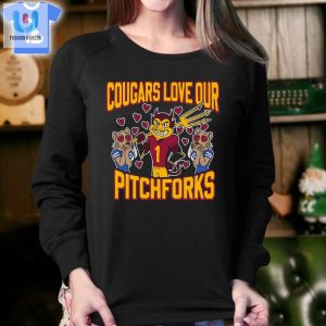 Cougars Love Our Pitchforks Shirt Sweatshirt Hoodie fashionwaveus 1 3