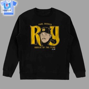 Paul Skenes Rookie Of The Year Shirt Sweatshirt Hoodie fashionwaveus 1 3