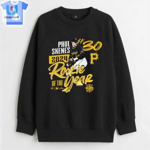 Paul Skenes Pittsburgh Pirates 2024 National League Rookie Of The Year Tshirt fashionwaveus 1 3